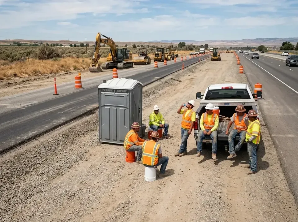 highway-road-construction-crew-007 — frequently asked questions, Porta Potty and Restroom Rentals in Linda, CA